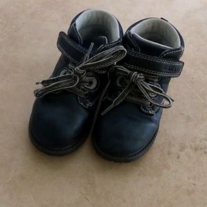 Toddler Boys navy blue boots size 10